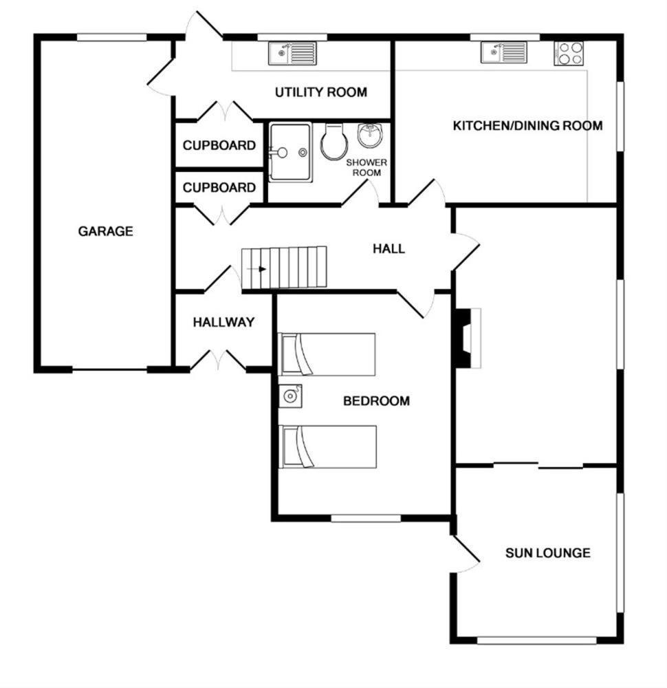 Calluna Cottage Rockcliffe  Exterior foto